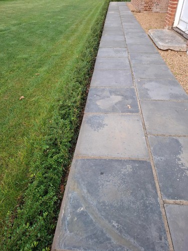 Grey paving slabs 600x600 not