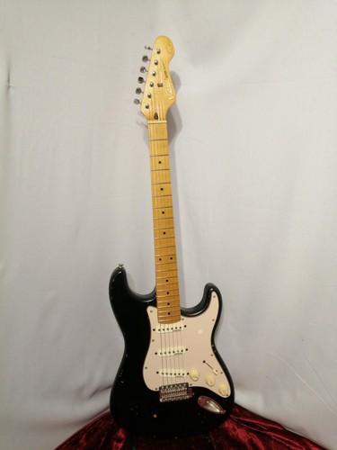 Vintage electric guitar icon - guitar,