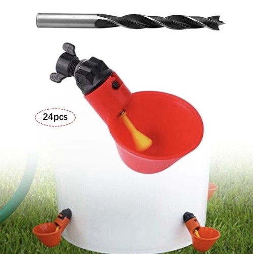24x automatic poultry waterer - poultry,