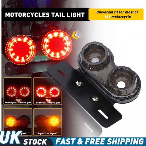 Retro motorcycle led taillight - retro,