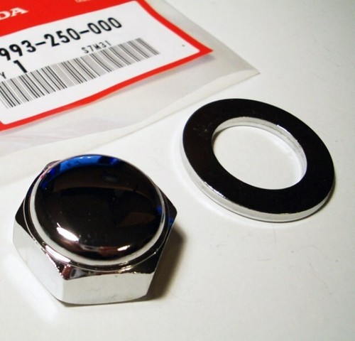 Nos honda steering nut - nos,