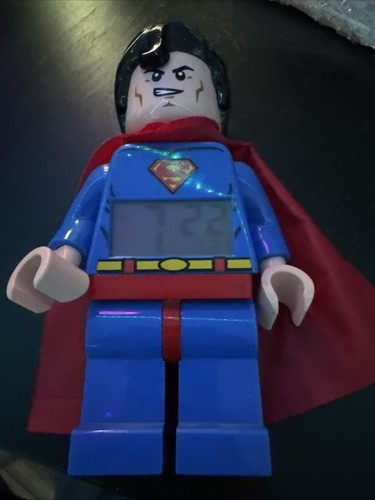 Lego superman alarm clock - superman,