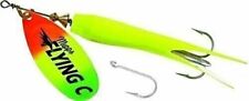 Mepps Flying C Spinner 3 1/4" 5/8 Oz Hot Chartreuse /Firetiger FC58TP HC-HFT