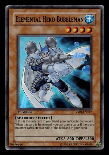 Elemental hero bubbleman - elemental,