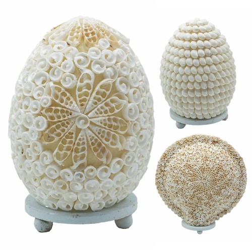 Handcrafted boho seashell ball - seashell,
