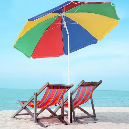 Beach tilting parasol - 1.8m,