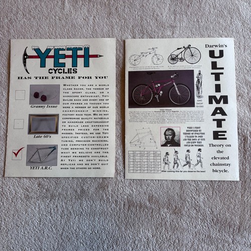 Vintage yeti cycles mountain - vintage,