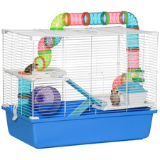 Hamster Cage House with Tubes