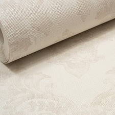 Cream Floral Damask Wallpaper