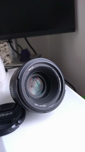 Nikon 50mm f1 8 lens - f1.8,