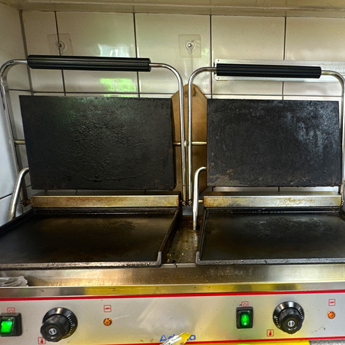 Commercial dual top - top, plate