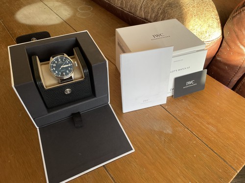 Iwc big pilot blue - iwc,