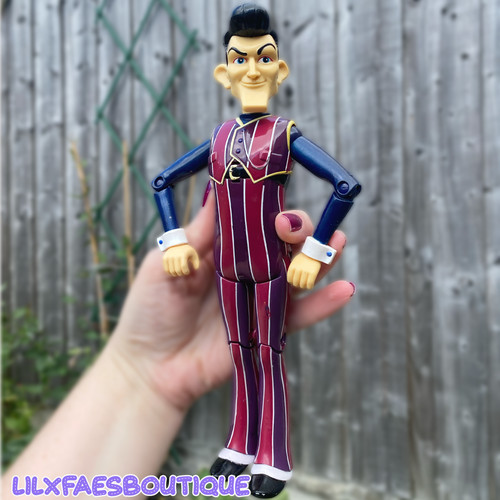 Rare lazy town robby - 9",
