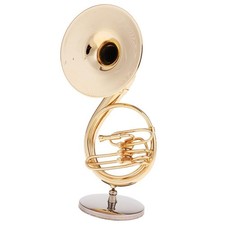 1:6 Sousaphone Brass Wind Instrument with for