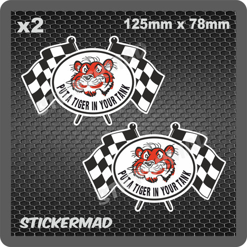 Esso tiger crossed - esso,