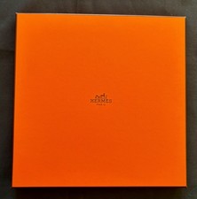 Auth. Hermes EMPTY gift scarf
