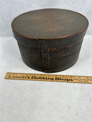 Antique pantry box dark - pantry,