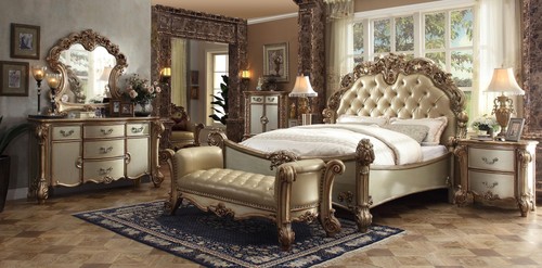 Vintage bed baroque rococo - vintage,
