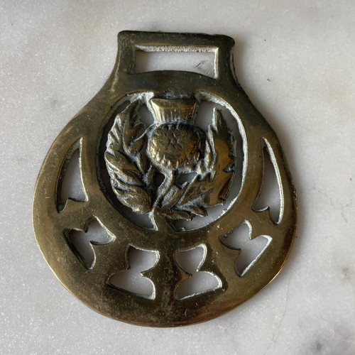 Vintage solid brass horse - solid,