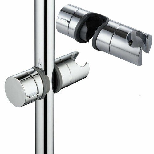Chrome shower rail - chrome, slider