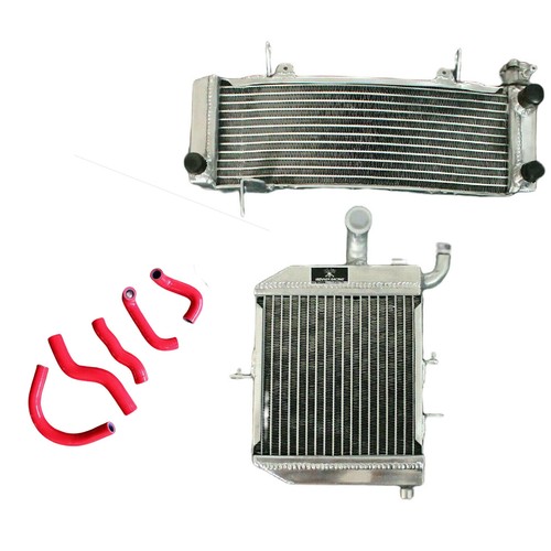 Red hose aluminum radiator - ✅red,