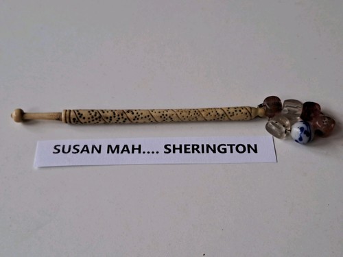Antique bone lace - antique, bobbin