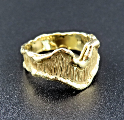 Designer 585 gold ring - 585,