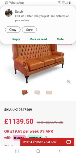 Chesterfield seater queen - chesterfield, 2