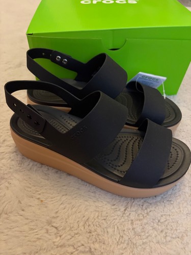 Crocs brooklyn wedge sandals - crocs,