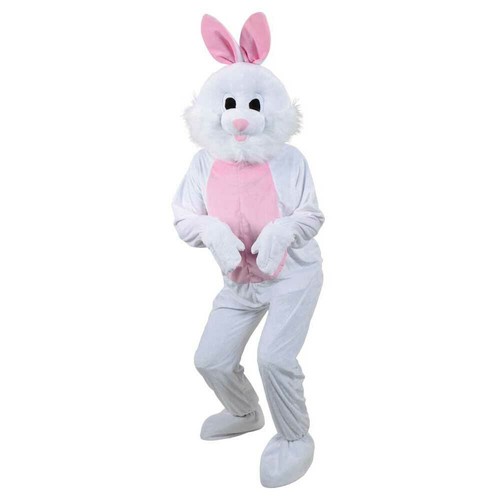 Adult deluxe white rabbit - deluxe,