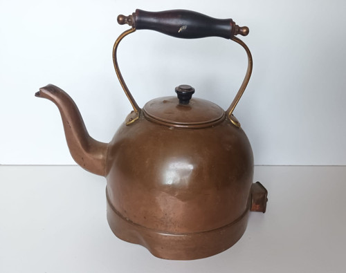 Vintage copper electric kettle - copper,