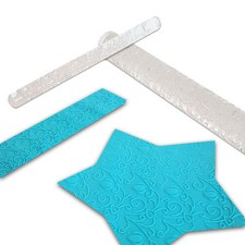 Acrylic Rolling Pin Textured