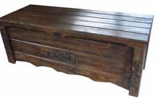 Wooden Blanket Box Coffee