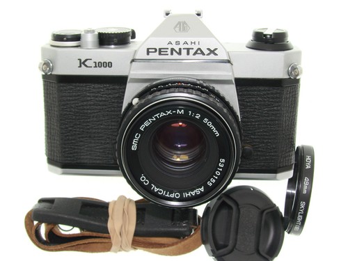 Pentax k1000 35mm film slr - pentax,
