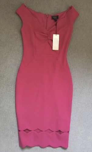 Deep pink bardot bodycon midi - bardot,