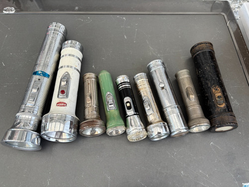 Vintage torches eveready - torches,