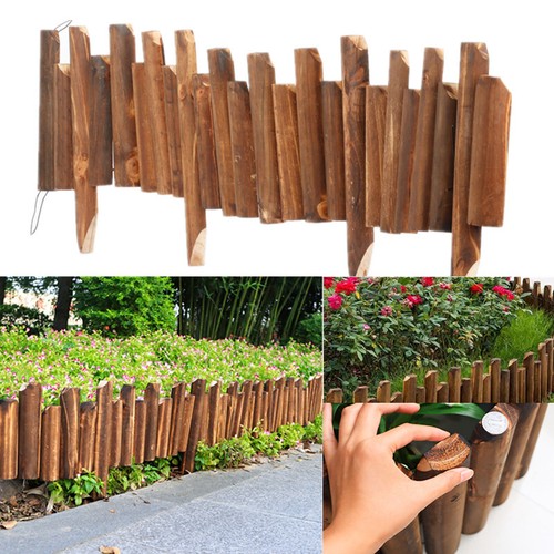 Wooden edge spiked log border - spiked,
