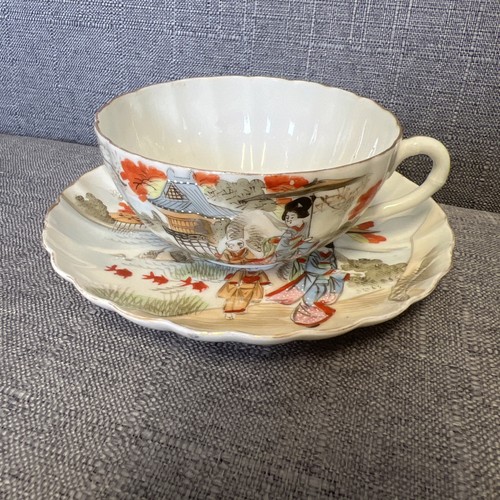 Vintage japanese geisha tea - japanese,