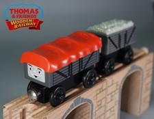 GIGGLING TROUBLESOME TRUCKS for Brio Thomas and Friends Wooden Railway LC99131