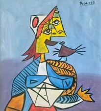 Pablo Picasso Signed Cubist