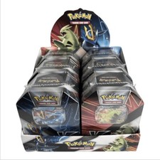 Pokemon Empleon-V / Tyranitar-V Summer Tins Case 6 Pack 2021 | Sealed | English