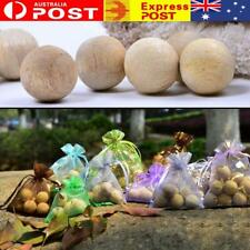 6 Pcs Cedar Wooden Sachets Natural Moth Balls For Closets Drawers Good New W4