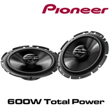 Fiat Punto 2005> Pioneer 17cm 2-Way Coaxial Speakers Front Door Speakers 600W 