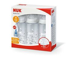 NUK First Choice 3X Bottle with extra 2 teat Bottle set Temp Control Bottle