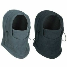 Winter Thermal Scarf Face Ski Fleece Shield Neck Warmer Snood Hood Hat