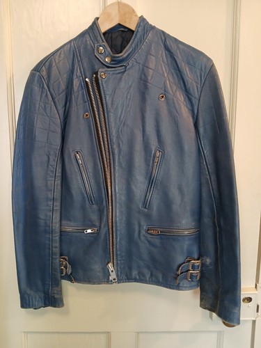 Café racer leather biker - café,