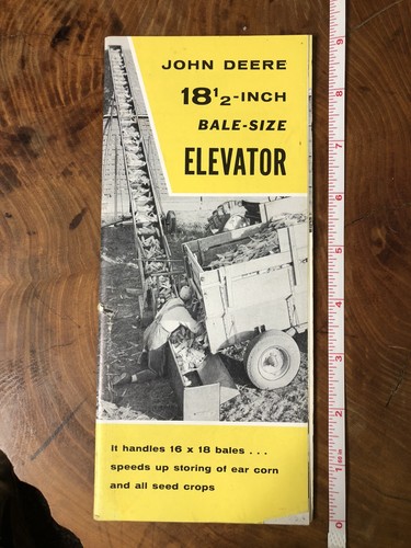 John deere brochure - , 18.5”