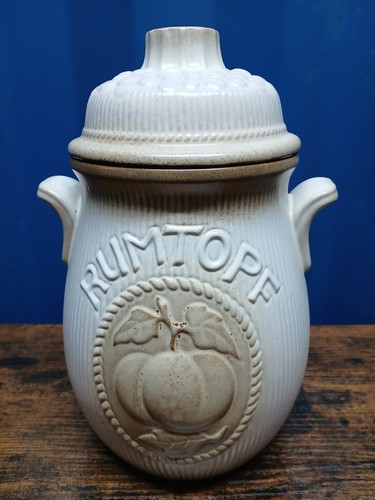 Rumtopf vintage rum pot jar - rumtopf,