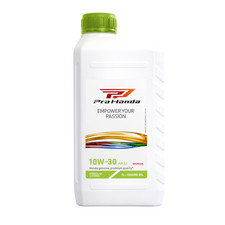 Pro Honda 10W30 API SJ 4 Stroke Engine Oil 1 Litre Lawn Mower Go Kart Genuine