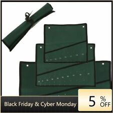 8/10/14 Pocket Canvas Roll Up Spanner Storage Bag Wrench Organizer Pouch Case